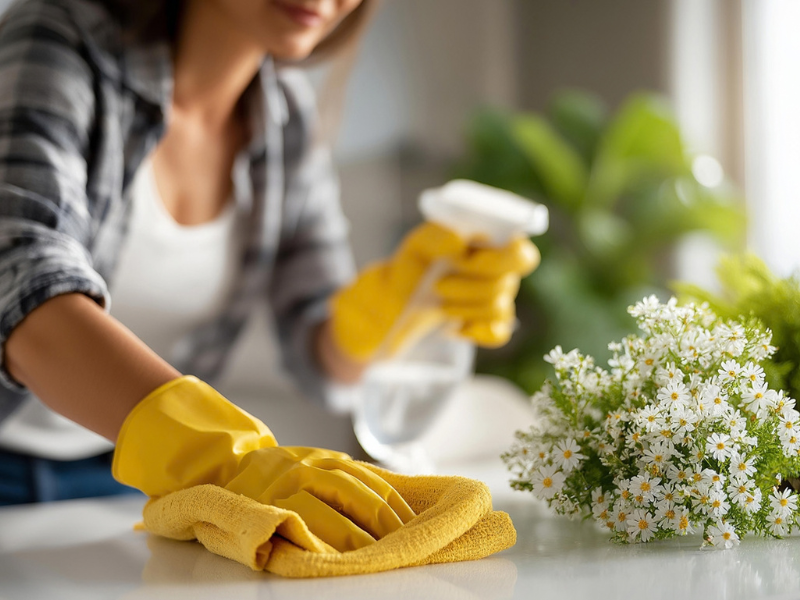 Mental Health Benefits of Spring Cleaning